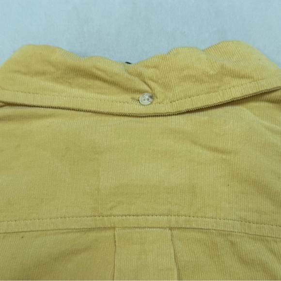 Goodfellow & Co Men's Yellow Corduroy Shirt - Picture 5 of 5